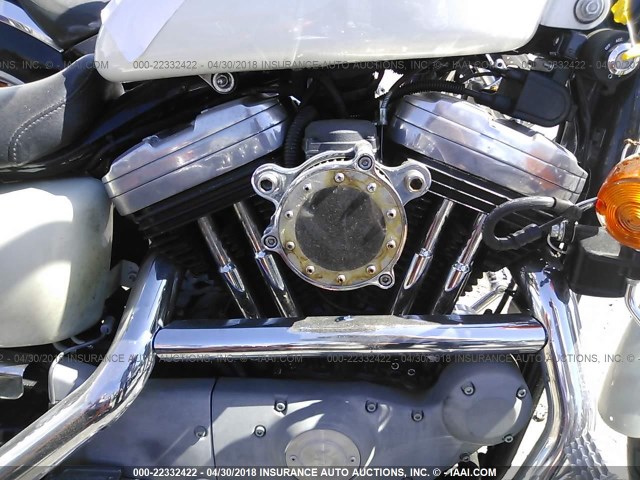 1HD4CJM14YK128077 - 2000 HARLEY-DAVIDSON XL883 C WHITE photo 8