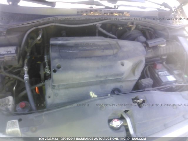 5FNRL18033B028471 - 2003 HONDA ODYSSEY EXL ნაცრისფერი ფოტო 10