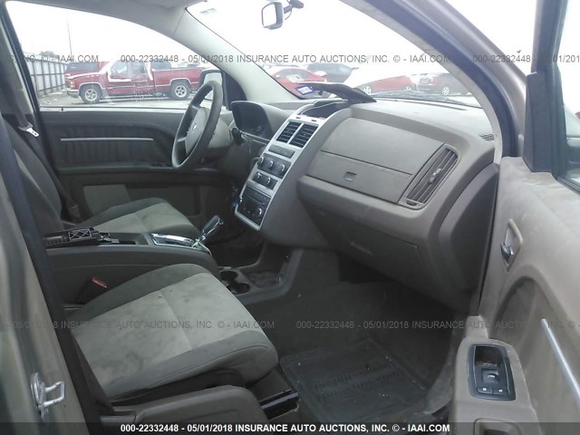 3D4GG57VX9T512537 - 2009 DODGE JOURNEY SXT GOLD photo 5