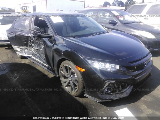 SHHFK7H40HU409468 - 2017 HONDA CIVIC SPORT Schwarz Foto 1
