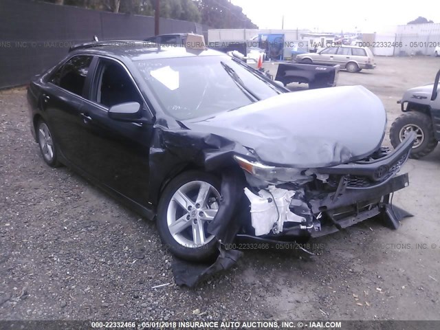 4T1BF1FK2CU195873 - 2012 TOYOTA CAMRY SE/LE/XLE GRAY photo 1