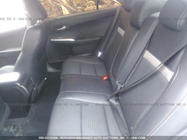 4T1BF1FK2CU195873 - 2012 TOYOTA CAMRY SE/LE/XLE GRAY photo 8