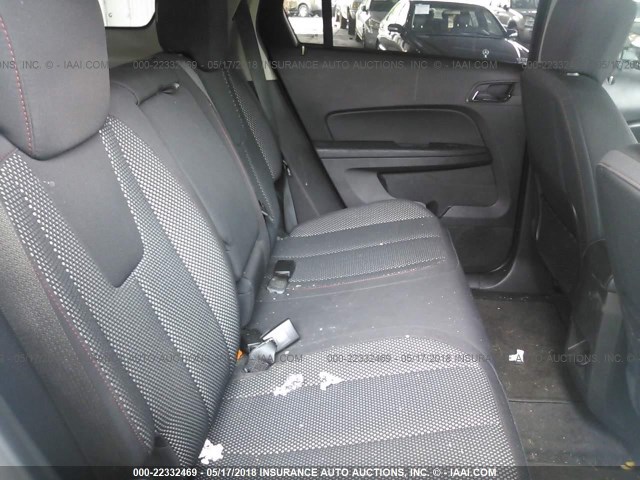 2CTALDEW0A6335191 - 2010 GMC TERRAIN SLE SILVER photo 8