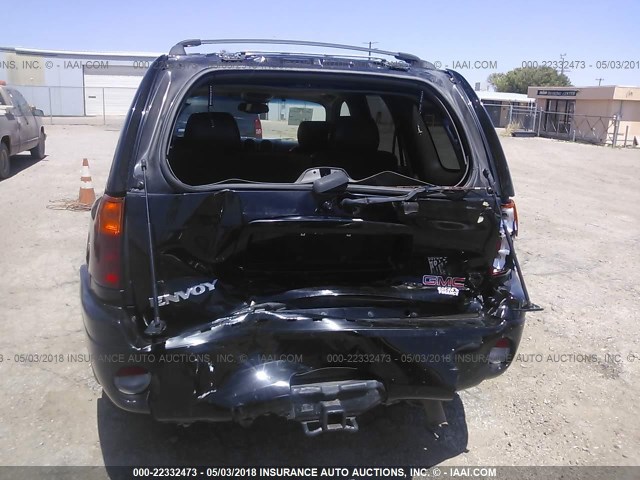 1GKDT13S822376999 - 2002 GMC ENVOY BLACK photo 6