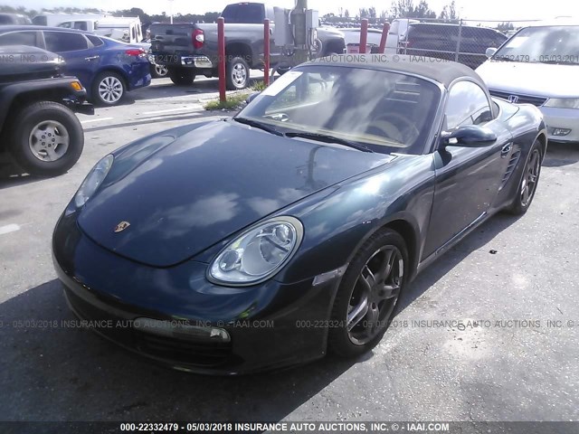 WP0CA29807U712025 - 2007 PORSCHE BOXSTER GREEN photo 2