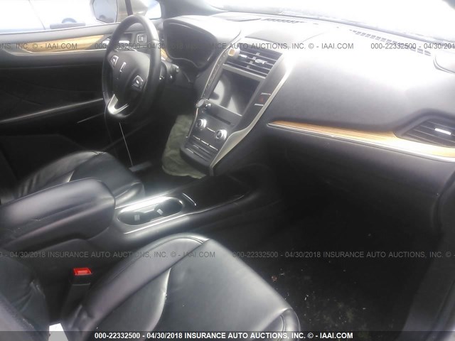 5LMTJ2DH6GUJ15042 - 2016 LINCOLN MKC SELECT ტალღისფერი ფოტო 5