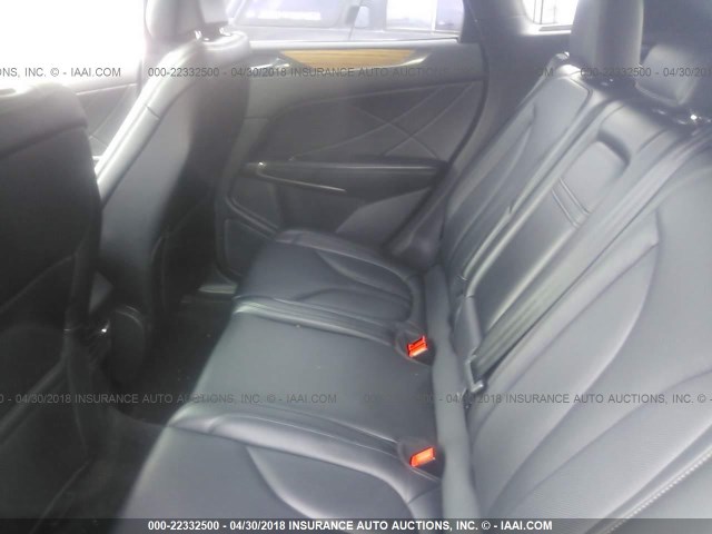 5LMTJ2DH6GUJ15042 - 2016 LINCOLN MKC SELECT ტალღისფერი ფოტო 8