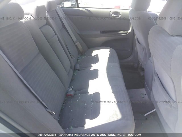 4T1BE32K45U423833 - 2005 TOYOTA CAMRY LE/XLE/SE SILVER photo 8