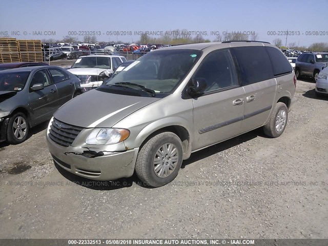 1A4GJ45R17B246347 - 2007 CHRYSLER TOWN & COUNTRY LX GOLD photo 2