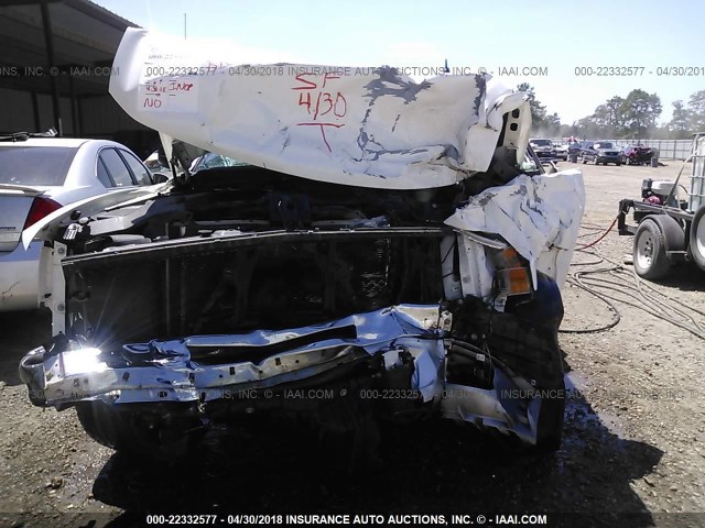 1GCRCSEA8DZ367001 - 2013 CHEVROLET SILVERADO C1500 LT WHITE photo 6