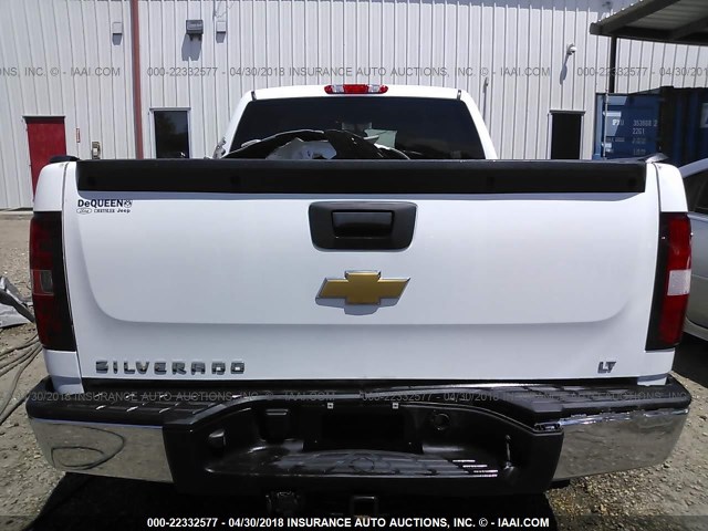 1GCRCSEA8DZ367001 - 2013 CHEVROLET SILVERADO C1500 LT WHITE photo 8