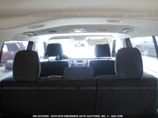 2FMGK5B80DBD23571 - 2013 FORD FLEX SE GRAY photo 8