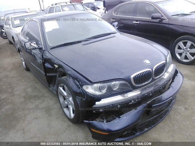 WBABD33494PL03317 - 2004 BMW 325 CI BLUE photo 1