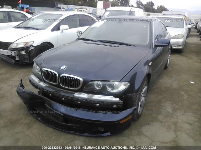 WBABD33494PL03317 - 2004 BMW 325 CI BLUE photo 2