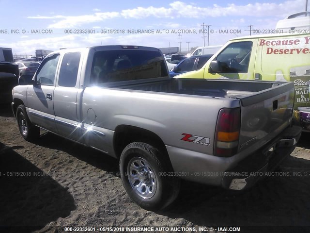 2GTEK19T021183426 - 2002 GMC NEW SIERRA K1500 BEIGE photo 3