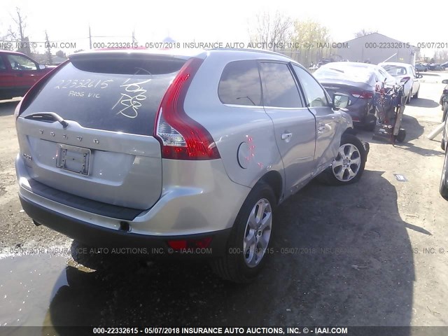 YV4952DL7C2330409 - 2012 VOLVO XC60 3.2 SILVER photo 4