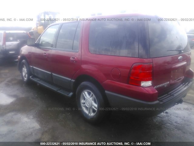 1FMPU15596LB00131 - 2006 FORD EXPEDITION XLT RED photo 3