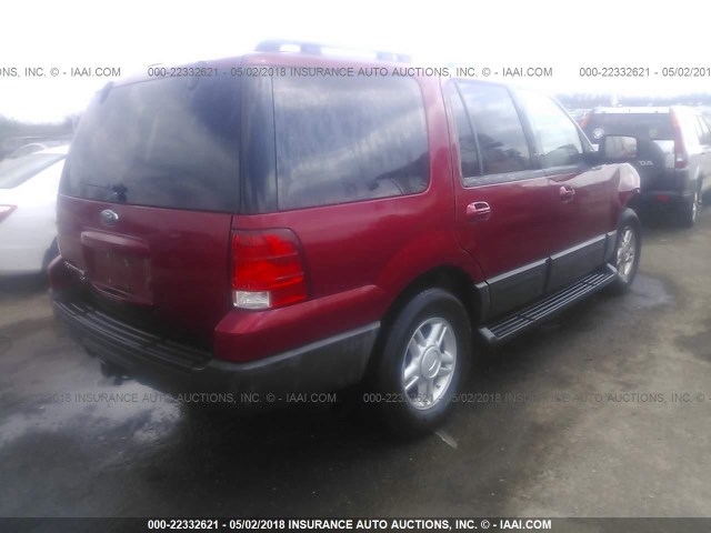 1FMPU15596LB00131 - 2006 FORD EXPEDITION XLT RED photo 4