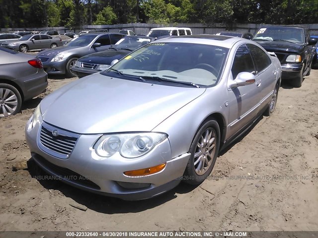 2C3AE76K74H681352 - 2004 CHRYSLER 300M SPECIAL SILVER photo 2