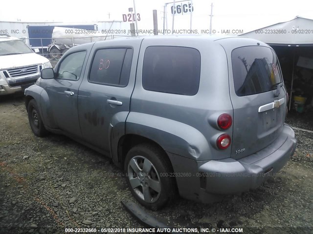 3GNDA13DX6S644102 - 2006 CHEVROLET HHR LS GRAY photo 3