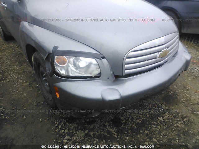 3GNDA13DX6S644102 - 2006 CHEVROLET HHR LS GRAY photo 6