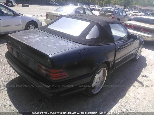 WDBFA68F2YF193049 - 2000 MERCEDES-BENZ SL 500 BLACK photo 4