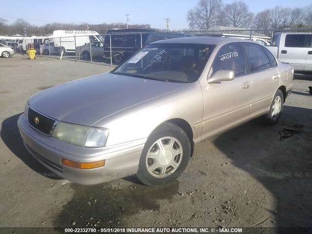 4T1BF12B6TU107221 - 1996 TOYOTA AVALON XL/XLS TAN photo 2