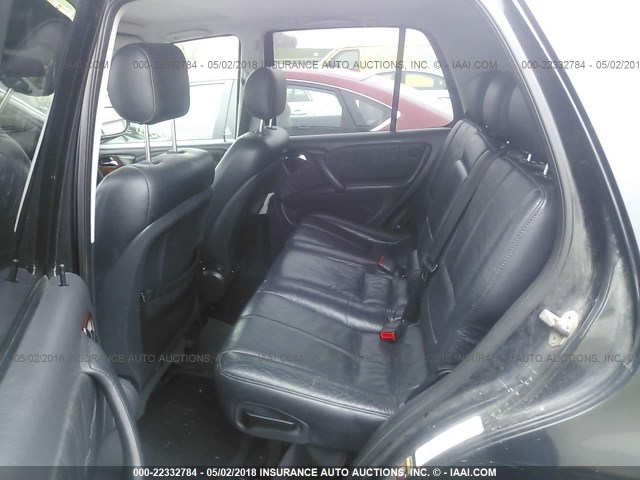 4JGAB72E11A225390 - 2001 MERCEDES-BENZ ML 430 黑色 照片 8