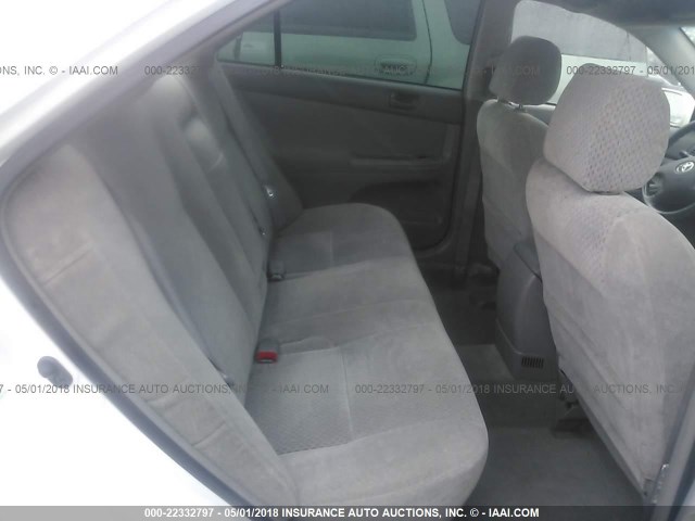 4T1BE32K03U217521 - 2003 TOYOTA CAMRY LE/XLE/SE 白色 照片 8