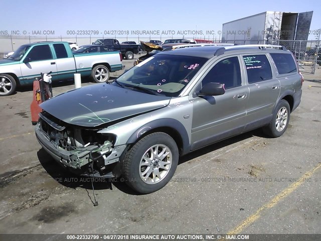 YV4SZ592961211830 - 2006 VOLVO XC70 GREEN photo 2