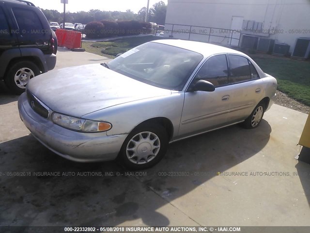 2G4WS52J141161177 - 2004 BUICK CENTURY CUSTOM SILVER photo 2