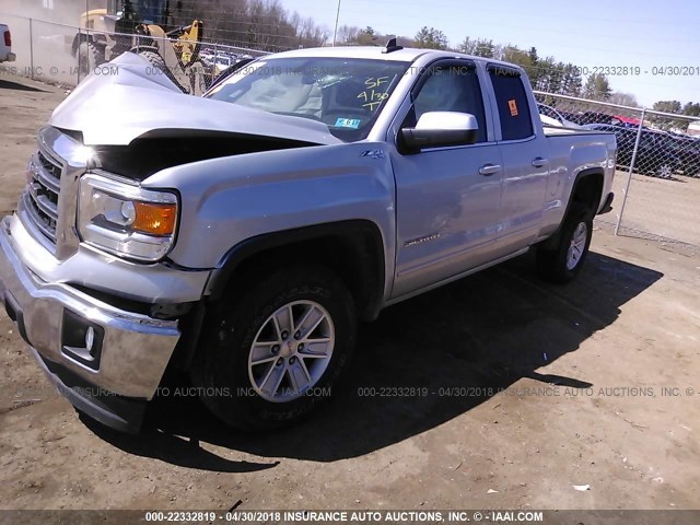 1GTV2UEC1FZ363132 - 2015 GMC SIERRA K1500 SLE SILVER photo 2