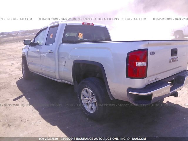 1GTV2UEC1FZ363132 - 2015 GMC SIERRA K1500 SLE SILVER photo 3