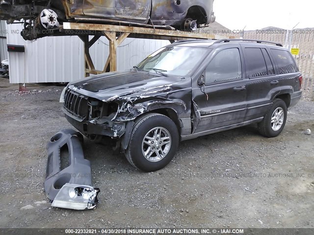 1J4GW48S84C223492 - 2004 JEEP GRAND CHEROKEE LAREDO/COLUMBIA/FREEDOM 黑色 照片 2