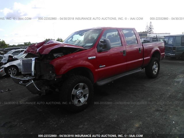 1FTWW31P96EA82425 - 2006 FORD F350 SRW SUPER DUTY Unknown photo 2