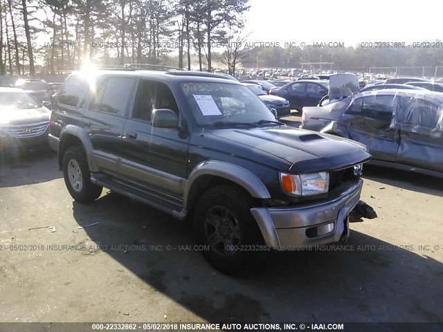 JT3GN87R0Y0136101 - 2000 TOYOTA 4RUNNER LIMITED GREEN photo 1