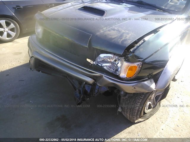 JT3GN87R0Y0136101 - 2000 TOYOTA 4RUNNER LIMITED GREEN photo 6