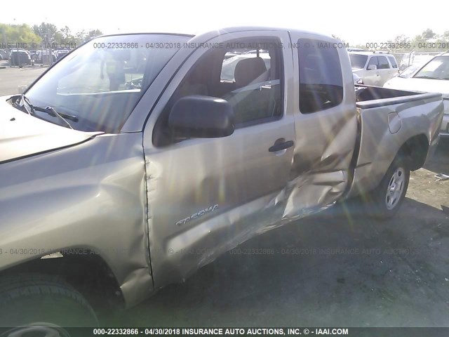 5TETX22N95Z047208 - 2005 TOYOTA TACOMA ACCESS CAB Алтын фото 6