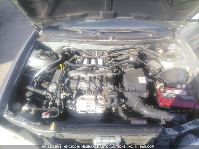 1YVGF22C2X5818305 - 1999 MAZDA 626 ES/LX SILVER photo 10