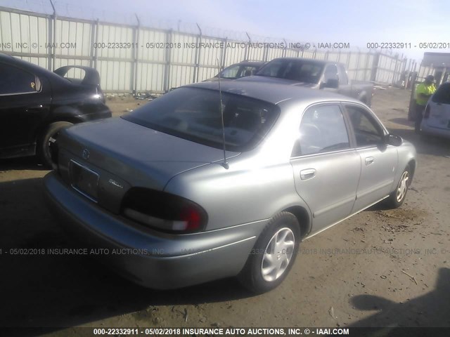 1YVGF22C2X5818305 - 1999 MAZDA 626 ES/LX SILVER photo 4