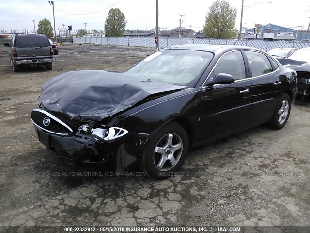 2G4WC582471149543 - 2007 BUICK LACROSSE CX BLACK photo 2