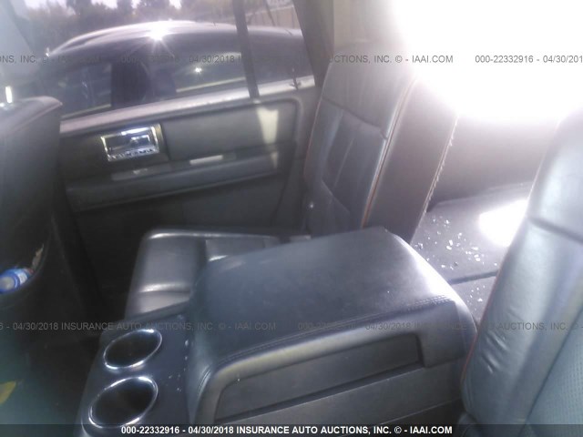 5LMFL28507LJ13090 - 2007 LINCOLN NAVIGATOR L BLACK photo 8