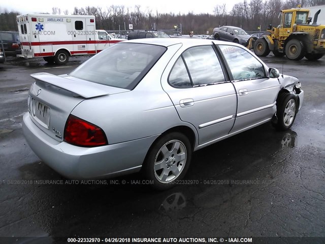 3N1CB51DX5L570140 - 2005 NISSAN SENTRA 1.8/1.8S SILVER photo 4