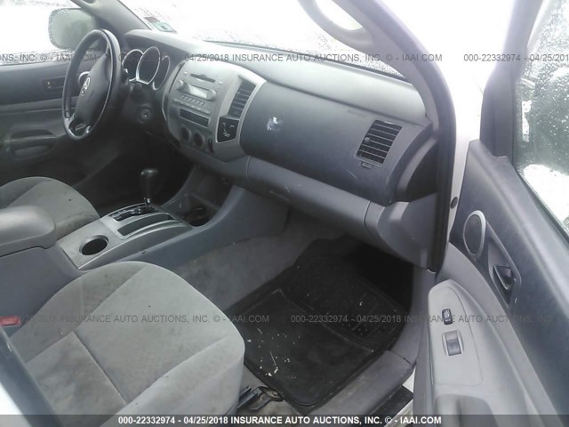 5TETX22N86Z213459 - 2006 TOYOTA TACOMA ACCESS CAB Ақ фото 5