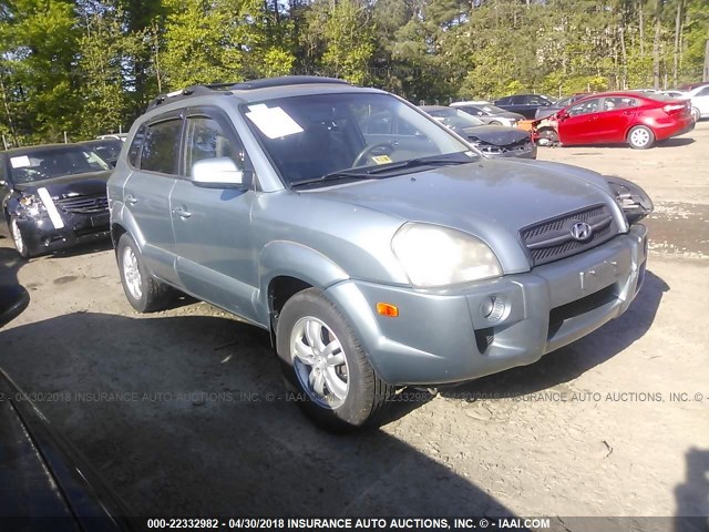 KM8JN12DX6U434564 - 2006 HYUNDAI TUCSON GLS/LIMITED 浅蓝色 照片 1