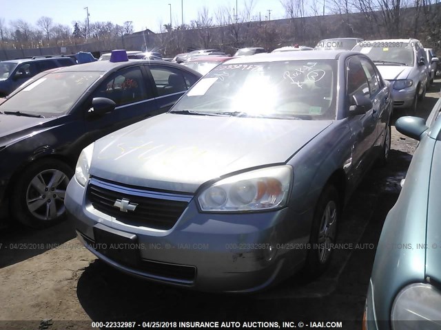 1G1ZS58F07F303612 - 2007 CHEVROLET MALIBU LS 浅蓝色 照片 2