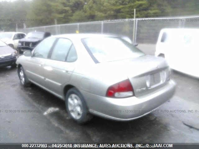 3N1CB51D52L610197 - 2002 NISSAN SENTRA XE/GXE GRAY photo 3