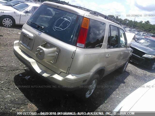 JHLRD1871YS023549 - 2000 HONDA CR-V SE/EX GOLD photo 4