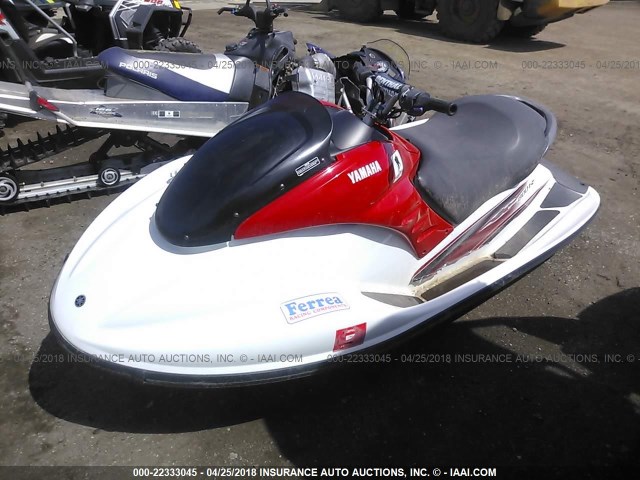 YAMA1716E303 - 2003 YAMAHA WAVERUNNER RED photo 2