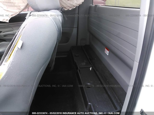 5TFTX4CN1FX054530 - 2015 TOYOTA TACOMA ACCESS CAB Weiß Foto 8